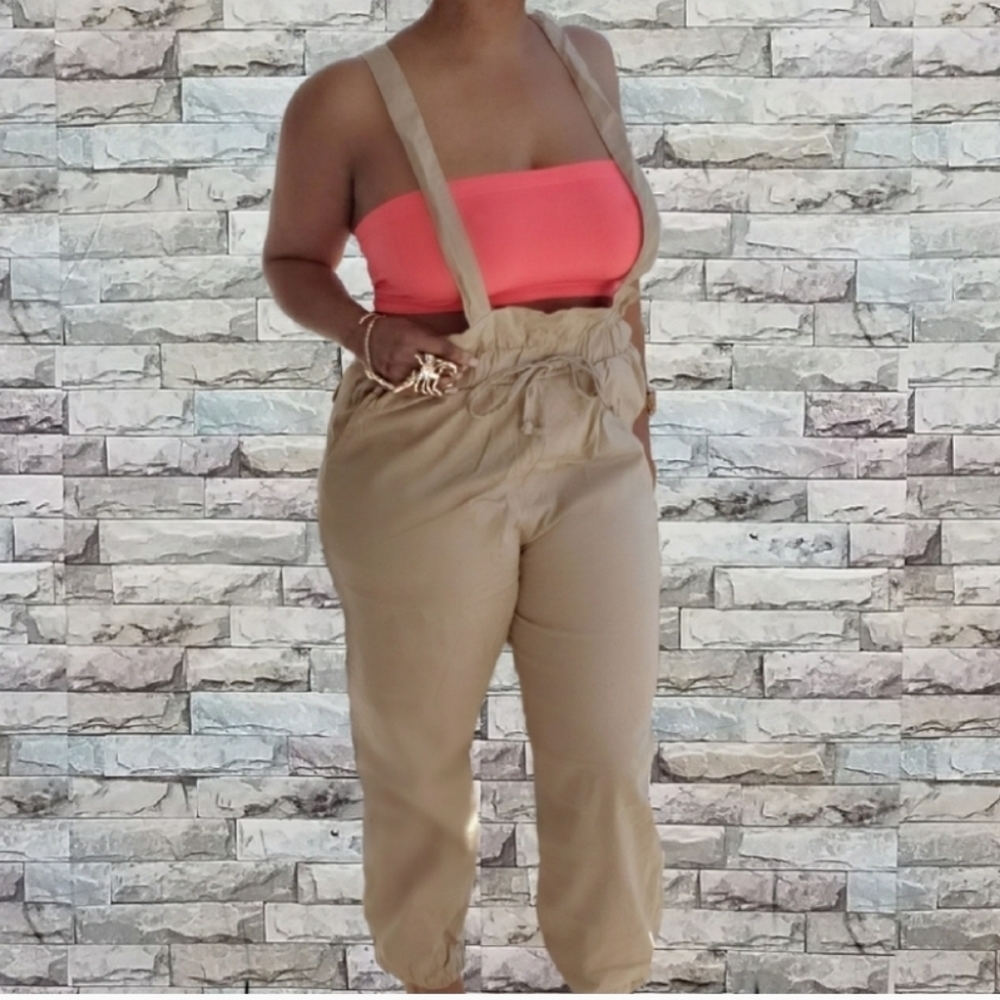 Overalls (tan)